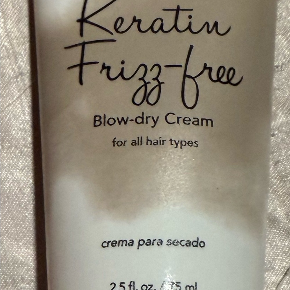 Keratin Frizz-Free Blow-Dry Cream